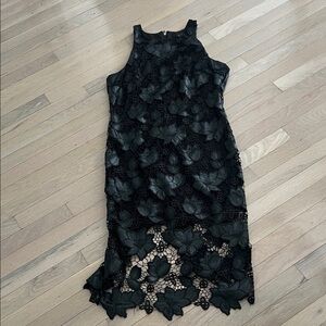 alexia admor black lace dress Alexia Admor Dionne Cowlneck Midaxi Slip Dress - Hot Pink main image 1